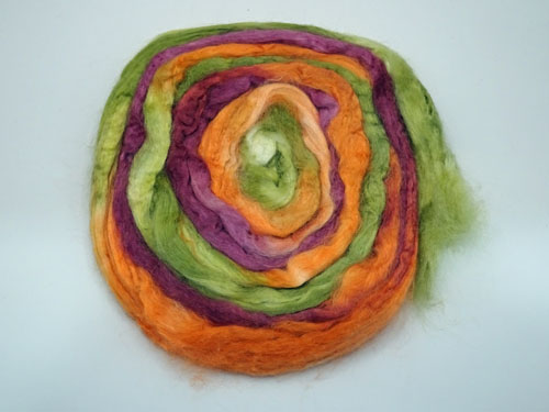 Autumn Tussah Silk-