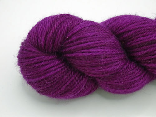 Dark Magenta 8ply Alpaca Yarn-