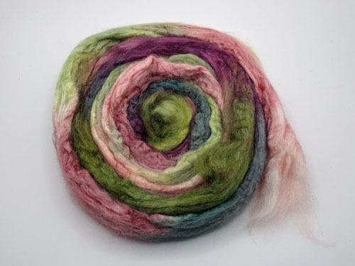 Emerging Blossoms Tussah Silk-