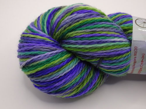 Purple Leprechaun Merino/Angora 80/20 Light 10ply-